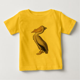Audubon White Pelican Bird America Baby T-Shirt