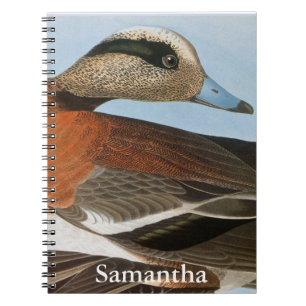 Audubon: Wigeon Spiral Notebook