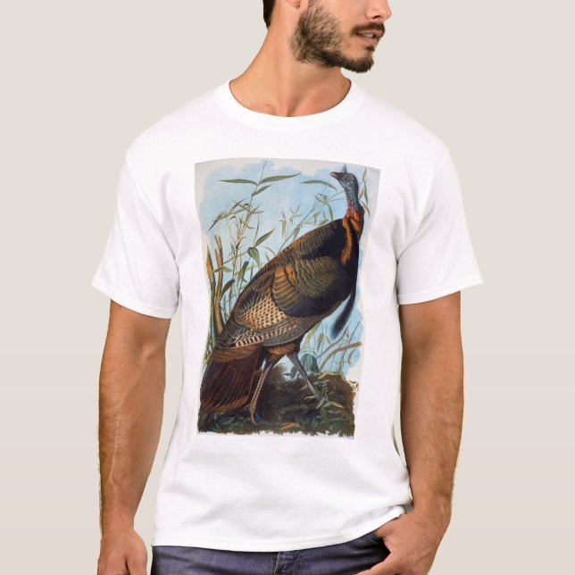 Audubon: Wild Turkey T-Shirt (Front)