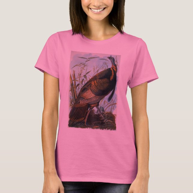 Audubon: Wild Turkey T-Shirt (Front)
