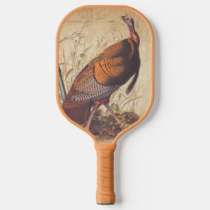 Audubon's Birds of America Wild Turkey Autumn Bird Pickleball Paddle
