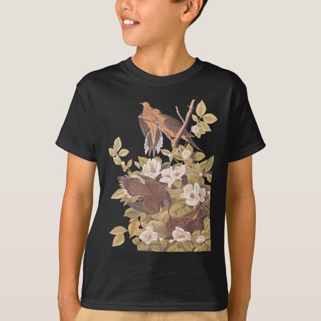 Audubon's Carolina Turtle Dove T-Shirt (Front)