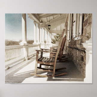 Audubon's Porch Poster