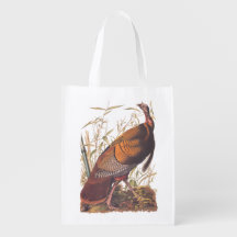 Audubon's Wild Turkey Game Fowl in the Autumn