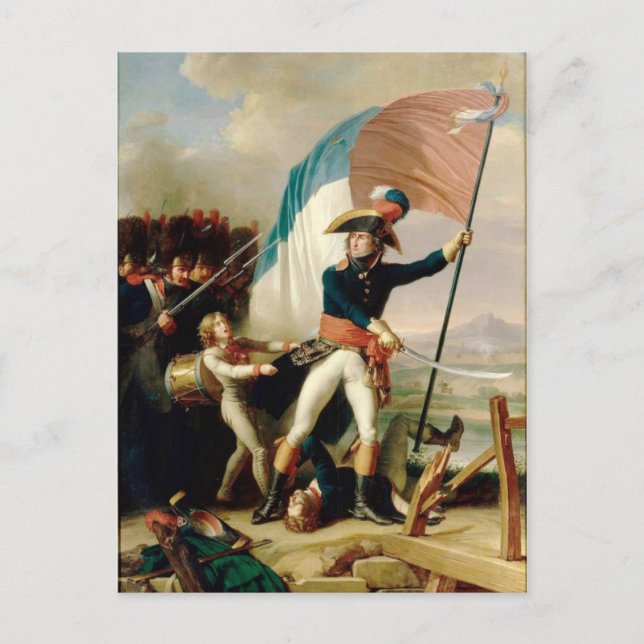 Augereau at Arcole Postcard (Front)