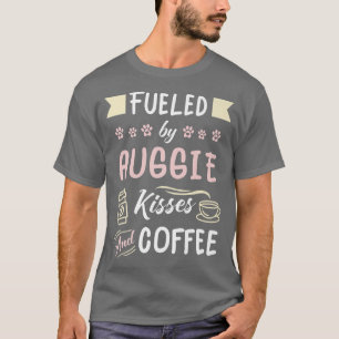Auggie Mum Australian Shepherd Corgi Coffee Lover- T-Shirt