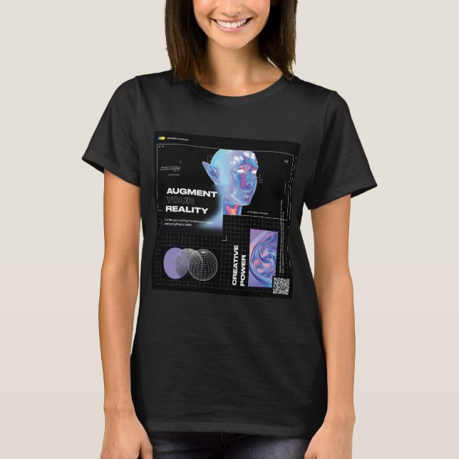 Augmented Reality Women's T-Shirts (Front)