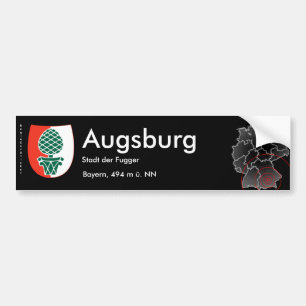 Augsburg 2 bumper sticker