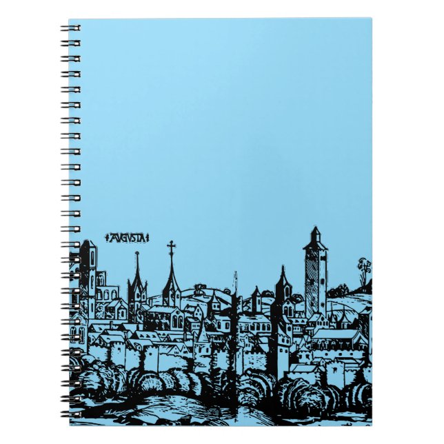 Augsburg German capital of Swabia Notebook (Front)