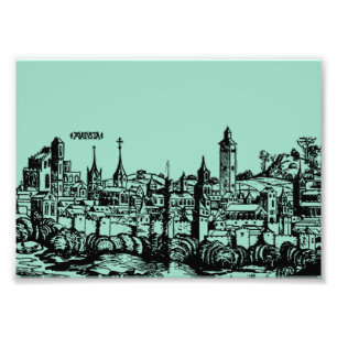 Augsburg German capital of Swabia Photo Print