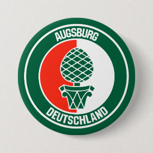 Augsburg Round Emblem 7.5 Cm Round Badge