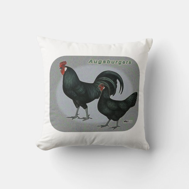 Augsburger Fowl Cushion (Front)
