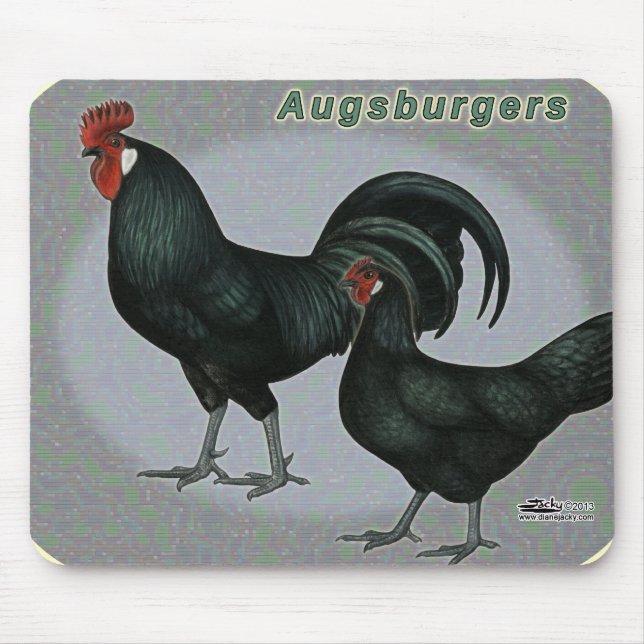 Augsburger Fowl Mouse Pad (Front)