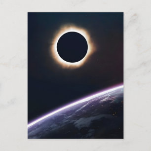 August 12 2026 total solar eclipse greenland  holiday postcard