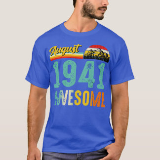 August 1941 Birthday Gift Shirt Vintage August 194