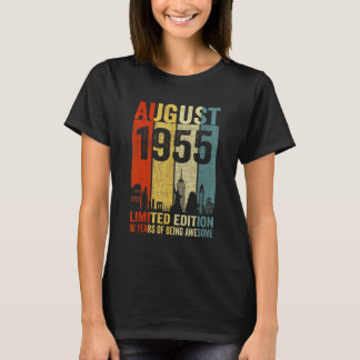 August 1955  68 Years Of Being Awesome 4 T-Shirt