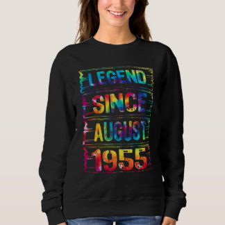 August 67 Years Old Since 1955 67th Birthday  Tie  Sweatshirt