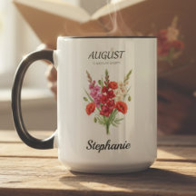 August Birth Month Floral Tribute For Grandma