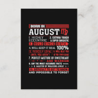 August Birthday Gifts - Born In August Virgo