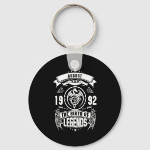 August Gift 1992 The Birth Of The Legends Key Ring