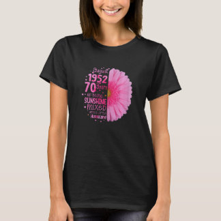 August Girl 1952  70 Years Old 70nd Birthday T-Shirt