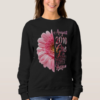 August Girl 2010 12 Years Of Being Sunshine Mixed  Sweatshirt