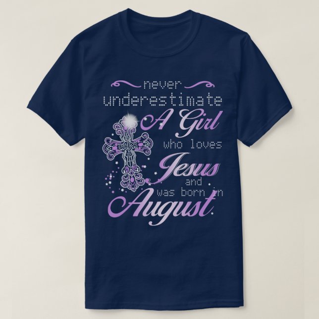 August Girl T-Shirt (Design Front)