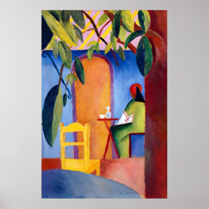 August Macke Café Bliss Art Print German