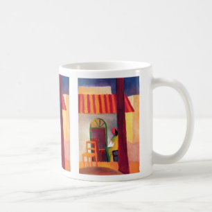 August Macke - Turkish Cafe I Coffee Mug