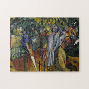 August Macke   Zoological Garden I Jigsaw Puzzle