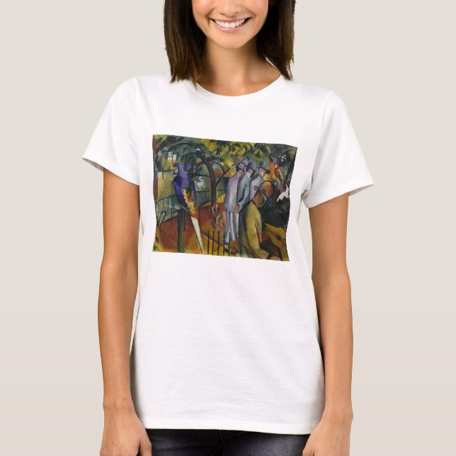 August Macke | Zoological Garden I T-Shirt (Front)