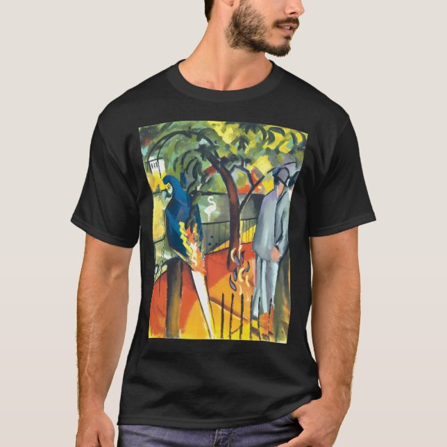 August Macke Zoological T-Shirt (Front)