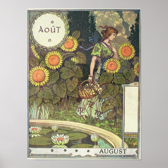 August Poster (Front)