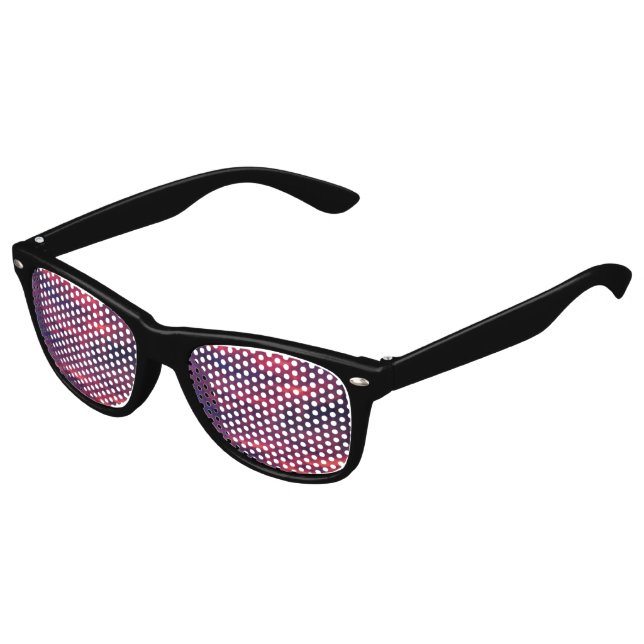 august red kids sunglasses (Angled)