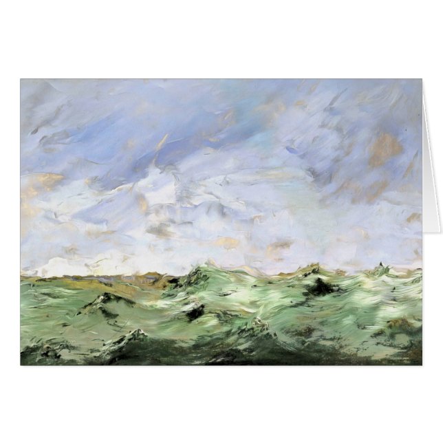 August Strindberg painting Card (Front Horizontal)