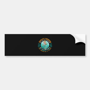 August Woman Soul Of Mermaid Leo Zodiac Birthday Bumper Sticker