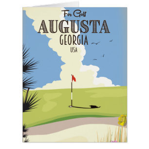 Augusta Georgia Golf Poster