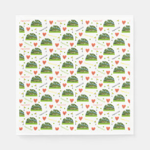 Augusta Golf 12th Hole Napkin
