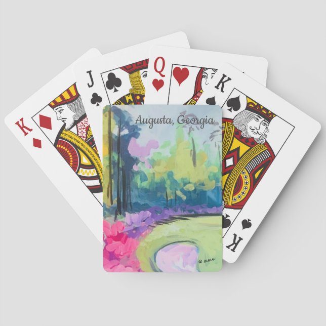 Augusta Golf Playing Cards (Back)