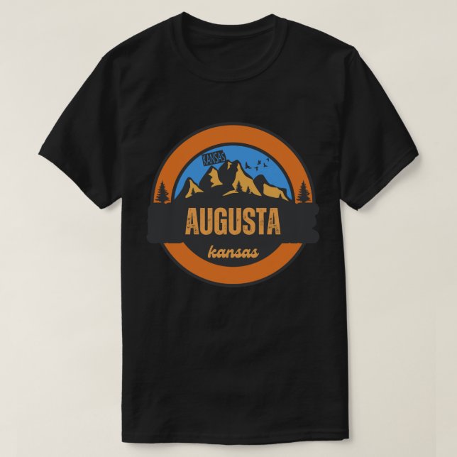 Augusta, Kansas T-Shirt (Design Front)
