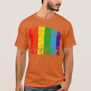 Augusta Pride Augusta LGBT Gift LGBTQ Supporter T T-Shirt