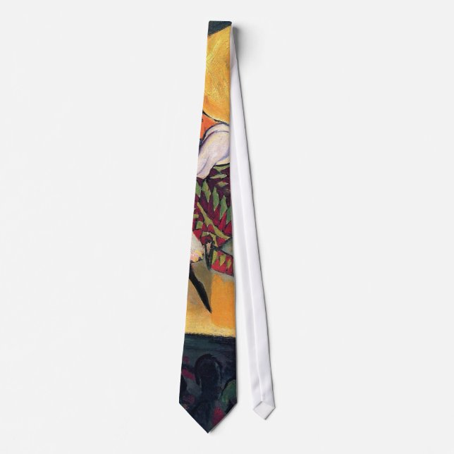Auguste Macke - Russian Ballet Dancers on Stage Tie (Front)
