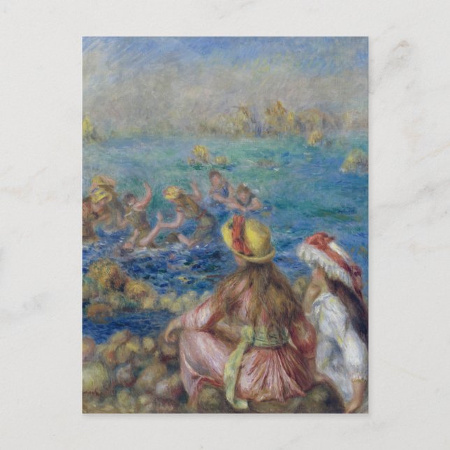 Auguste Renoir - Bathers Postcard (Front)