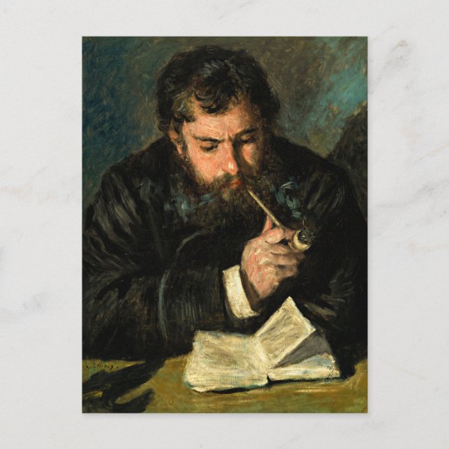 Auguste Renoir by Claude Monet Postcard (Front)