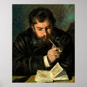 Auguste Renoir by Claude Monet Poster