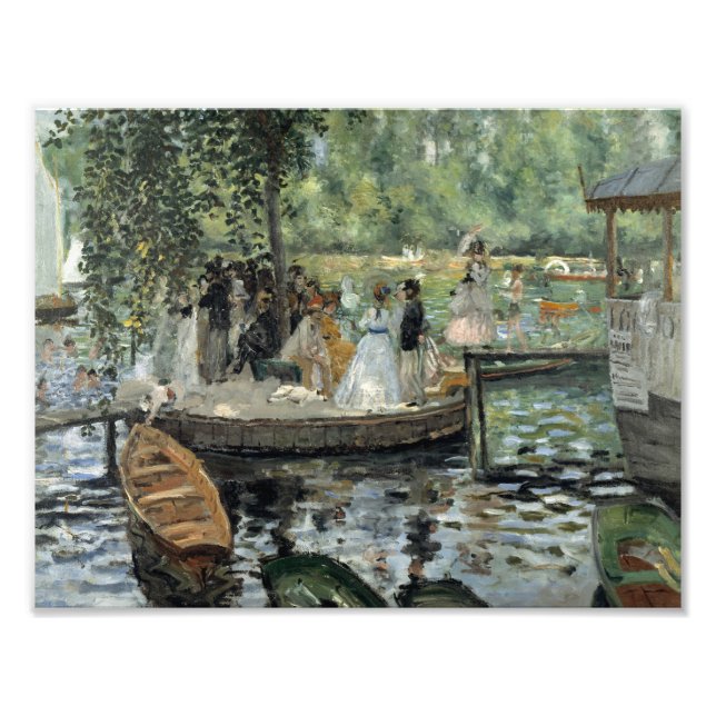Auguste Renoir -  La Grenouillere Photo Print (Front)