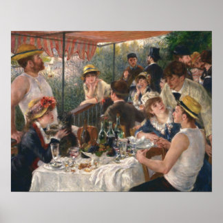 Auguste Renoir, Luncheon of the Boating Party Poster