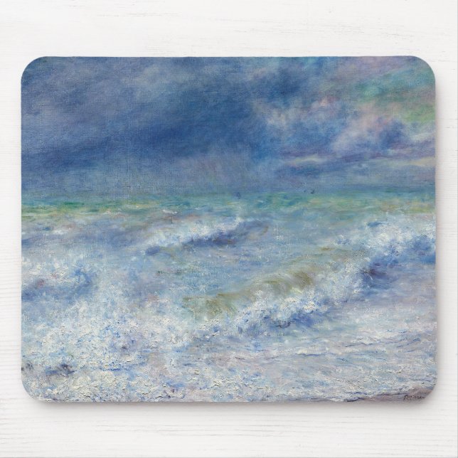 Auguste Renoir - Seascape Mouse Pad (Front)