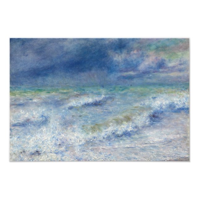 Auguste Renoir - Seascape Photo Print (Front)