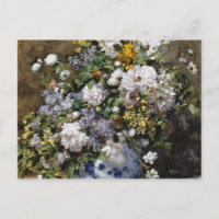 Auguste Renoir - Spring Bouquet .Spring